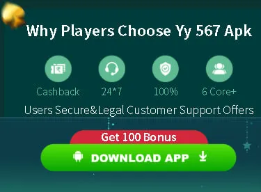 Yy 567 Apk download banner for Indian players